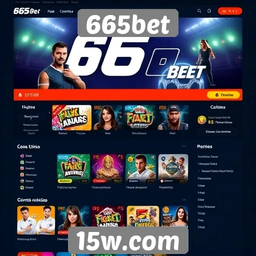 Interface do usuário da 665bet é intuitiva e acessível